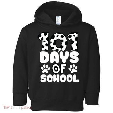 101 Days Of School Toddler Hoodie