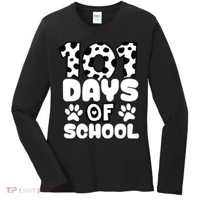 101 Days Of School Women's Long Sleeve Shirt