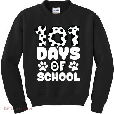 101 Days Of School Kids Sweatshirt