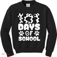 101 Days Of School Kids Sweatshirt thumb 0