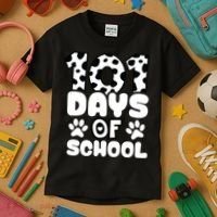 101 Days Of School Kids T-Shirt thumb 3