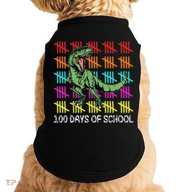 100 Days Of School Doggie Tank