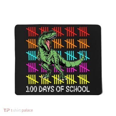 100 Days Of School Mousepad