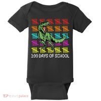 100 Days Of School Baby Bodysuit thumb 0