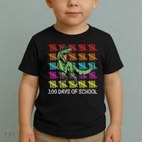 100 Days Of School Toddler T-Shirt thumb 2