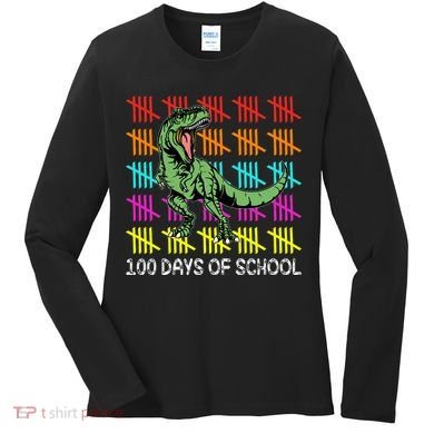 100 Days Of School Women's Long Sleeve Shirt
