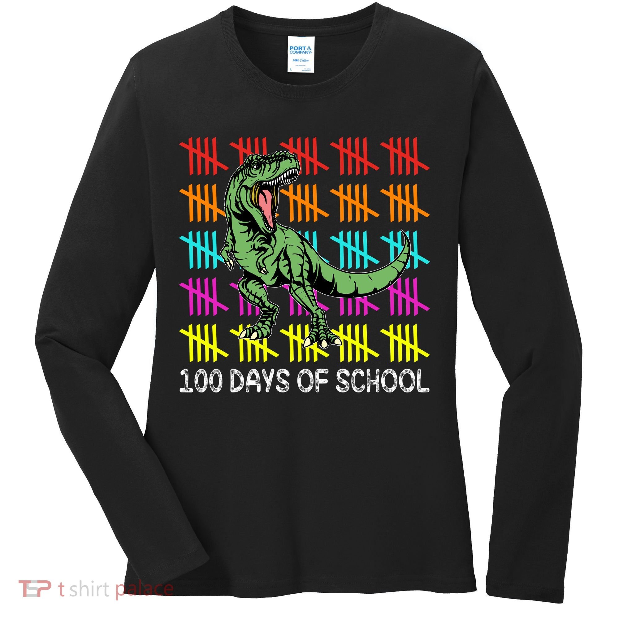 100 Days Of School Women's Long Sleeve Shirt
