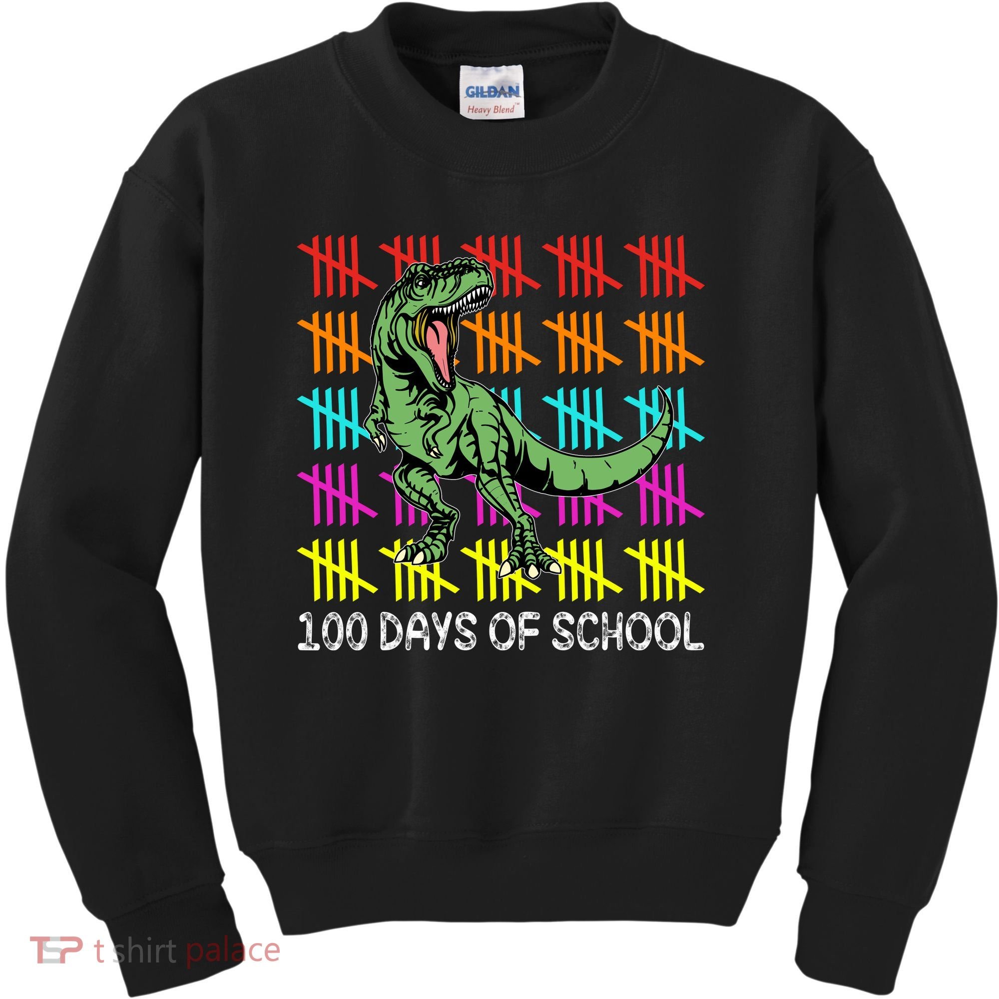 100 Days Of School Kids Sweatshirt