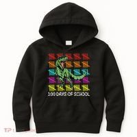 100 Days Of School Kids Hoodie thumb 0