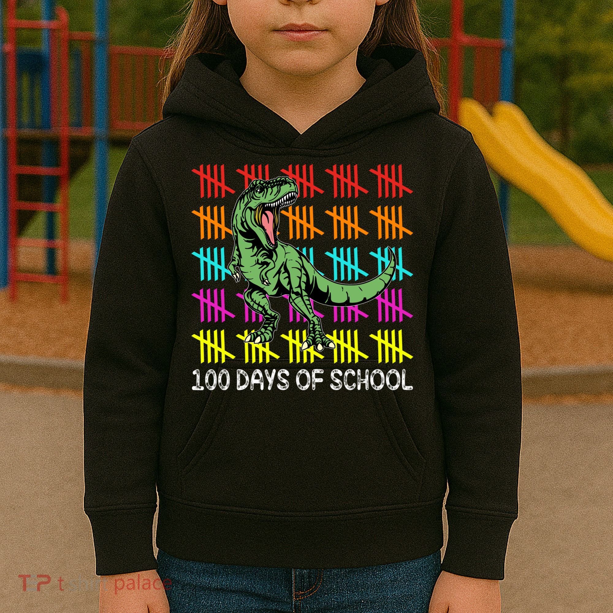 100 Days Of School Kids Hoodie