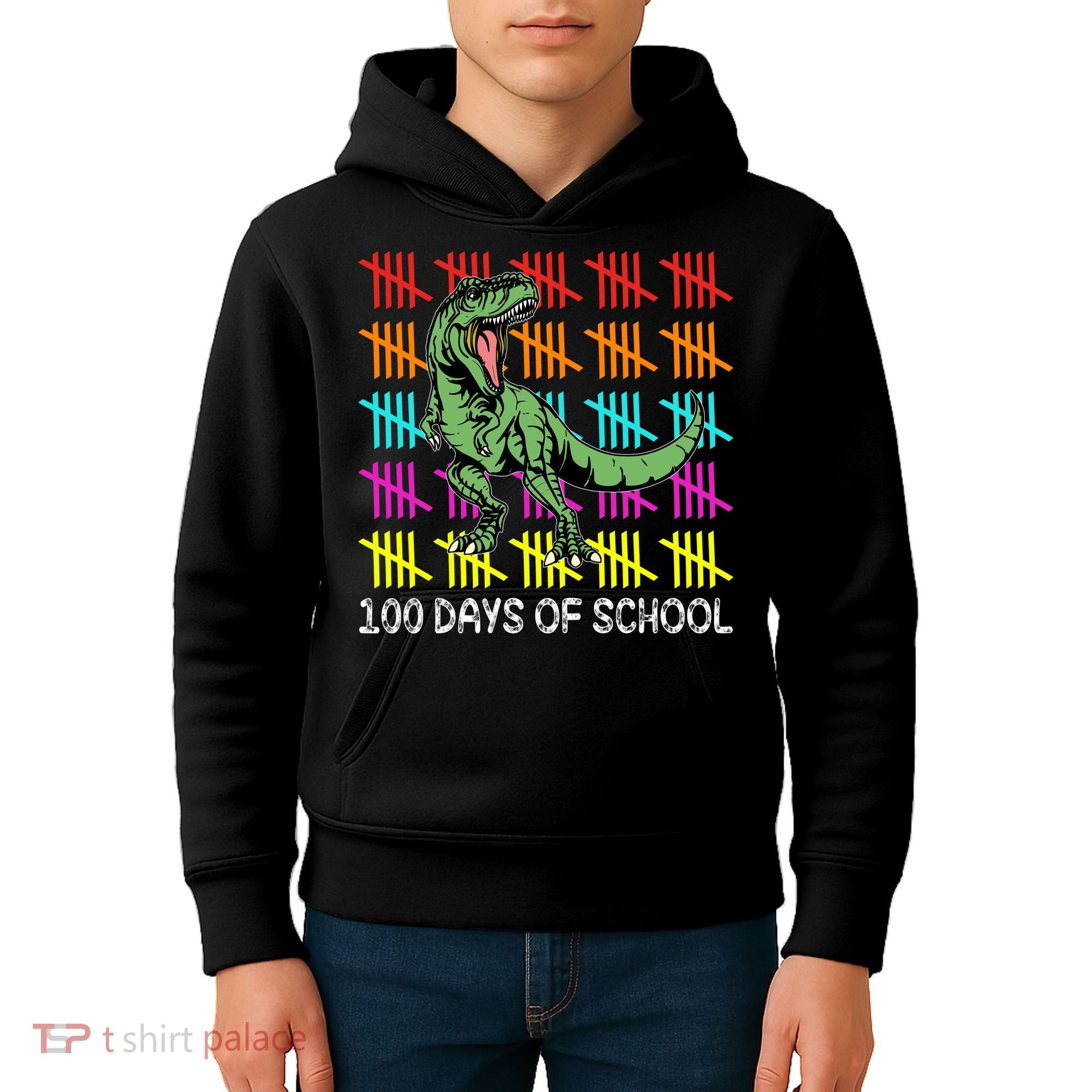 100 Days Of School Kids Hoodie