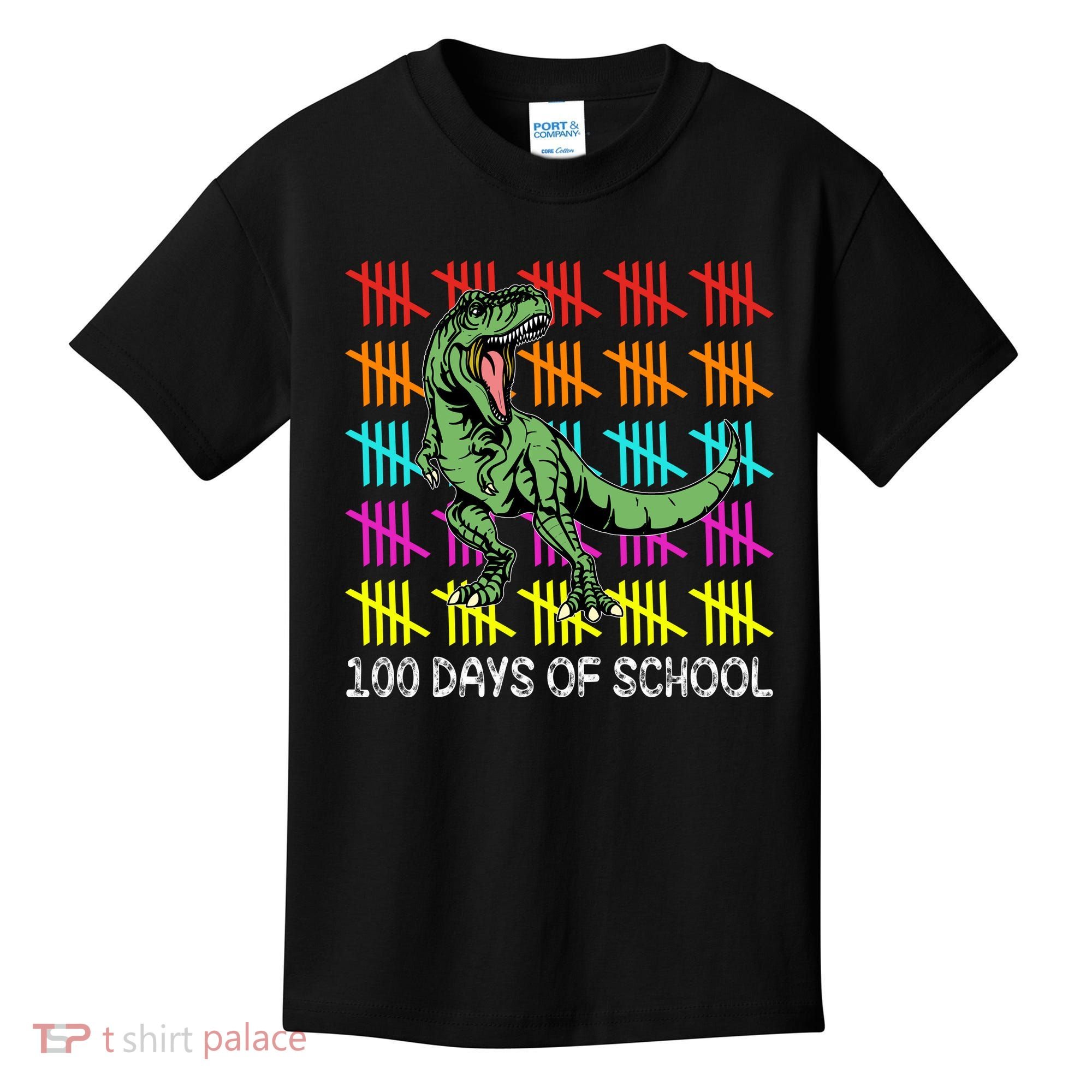 100 Days Of School Kids T-Shirt