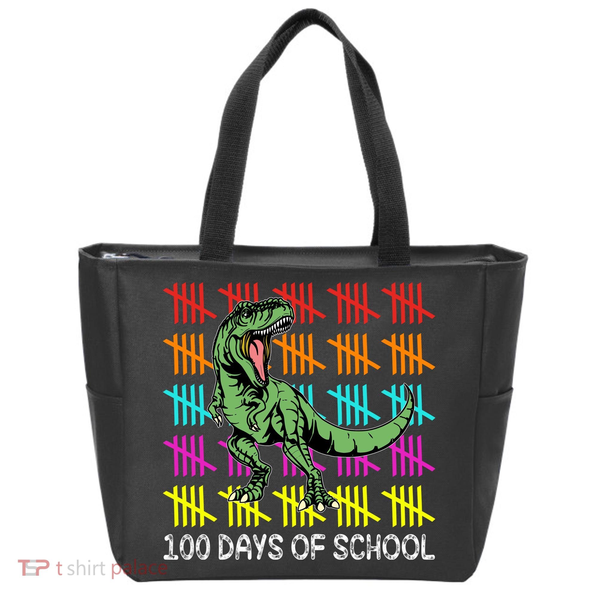 100 Days Of School Tote Bag
