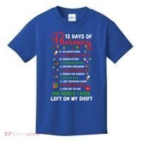 12 Days Of Pharmacy Funny Christmas Pharmacist Tech Xmas Gift Kids T-Shirt thumb 0