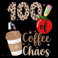 100 Days Of Coffee And Chaos Teacher Coffee Mug thumb 5