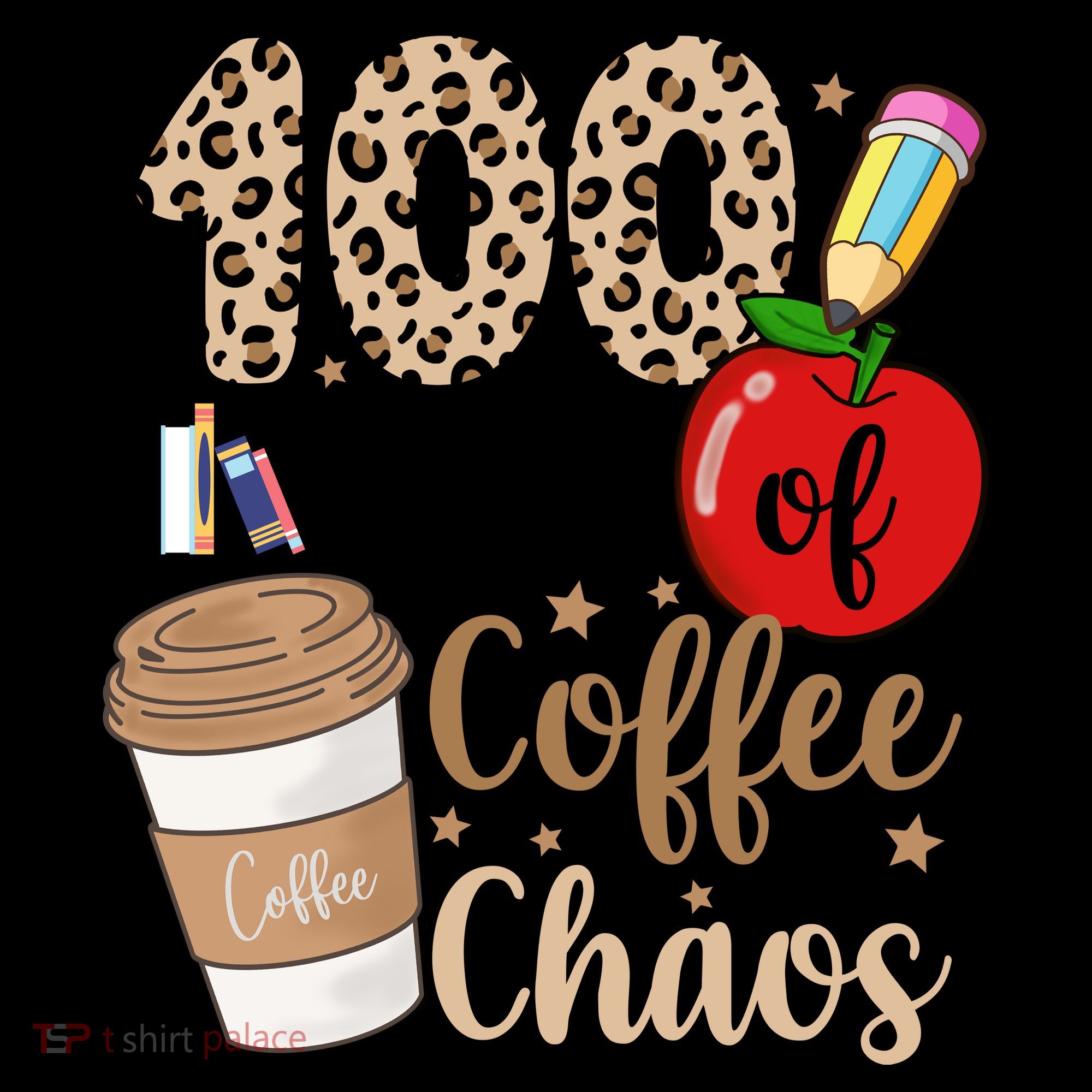 100 Days Of Coffee And Chaos Teacher Coffee Mug
