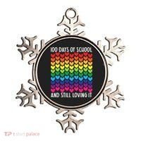 100 Days Of School And Still Loving It Heart Happy 100th Day Gift Ornament thumb 0