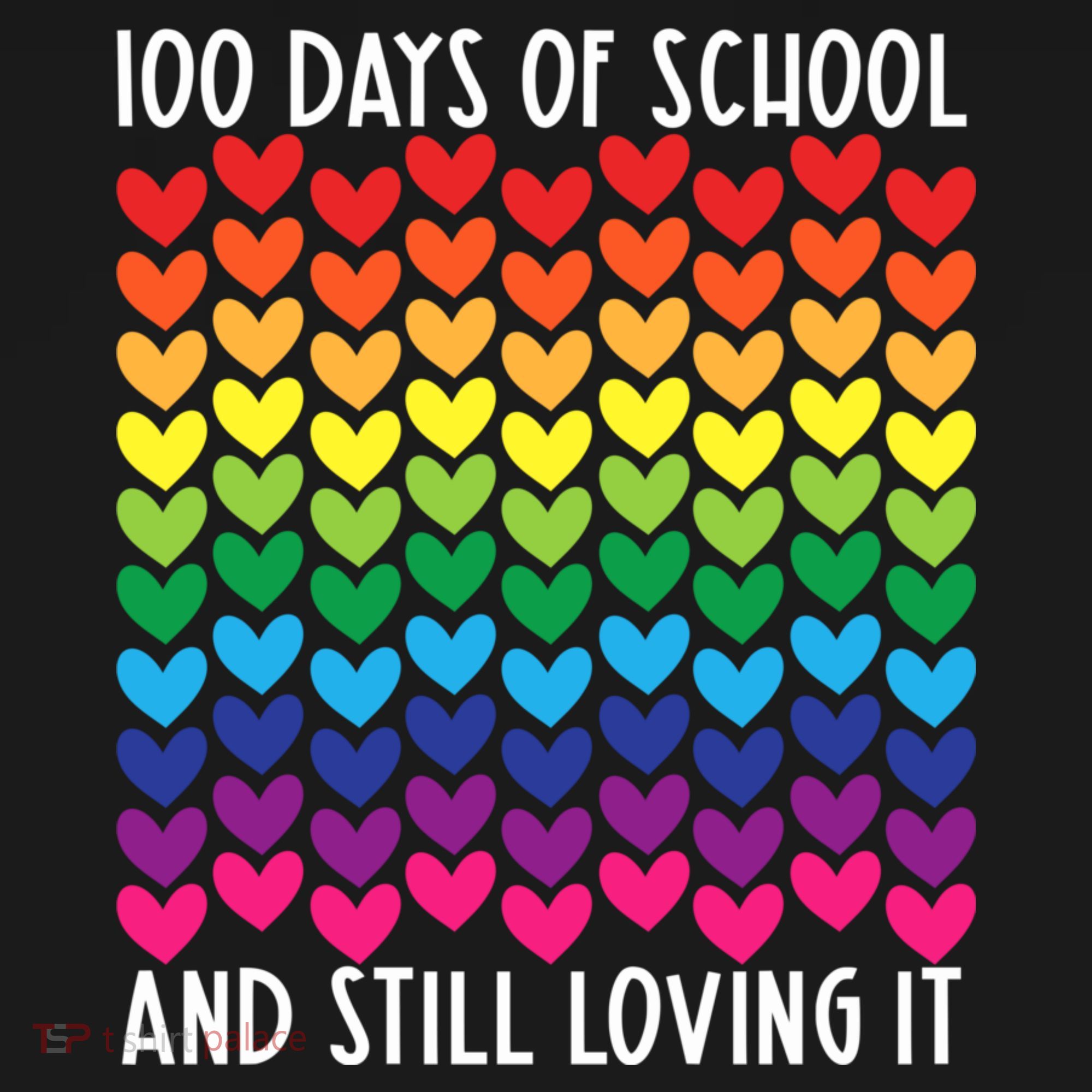 100 Days Of School And Still Loving It Heart Happy 100th Day Gift Ornament