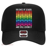 100 Days Of School And Still Loving It Heart Happy 100th Day Gift Hat thumb 0