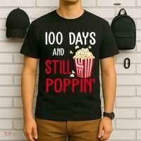 100 Days Of School And Still Poppin T-Shirt thumb 6
