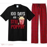 100 Days Of School And Still Poppin Pajama Set thumb 0