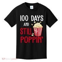 100 Days Of School And Still Poppin Kids T-Shirt thumb 0