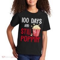 100 Days Of School And Still Poppin Kids T-Shirt thumb 2