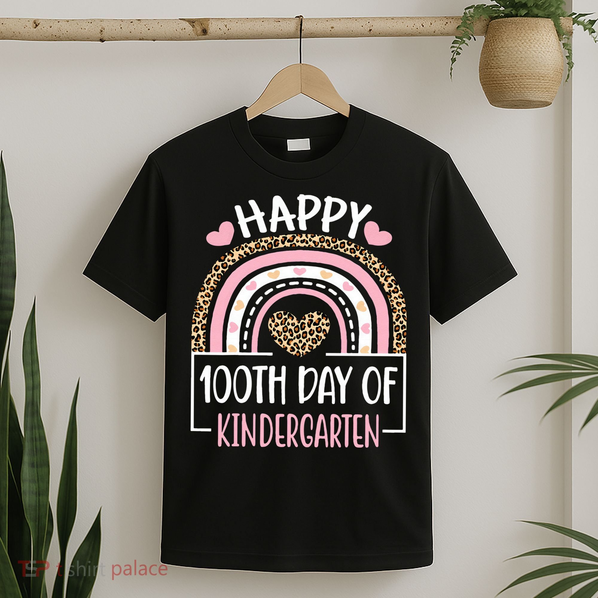 100th Day Of Kindergarten Funny 100 Days Of School Teacher T-Shirt