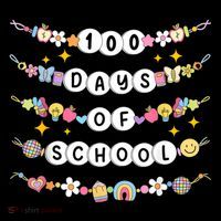 100th Day Of School Friendship Bracelets 100 Days Smarter Coffee Mug thumb 5