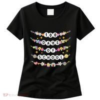 100th Day Of School Friendship Bracelets 100 Days Smarter Women's T-Shirt thumb 0