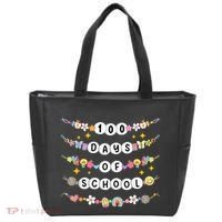 100th Day Of School Friendship Bracelets 100 Days Smarter Tote Bag thumb 0