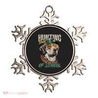 100 Days Of School Dog Hunting Deer Hunting 100th Day Boy Ornament thumb 0