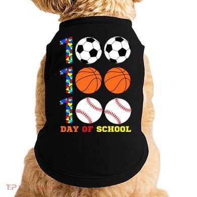100 Day Of School Doggie Tank