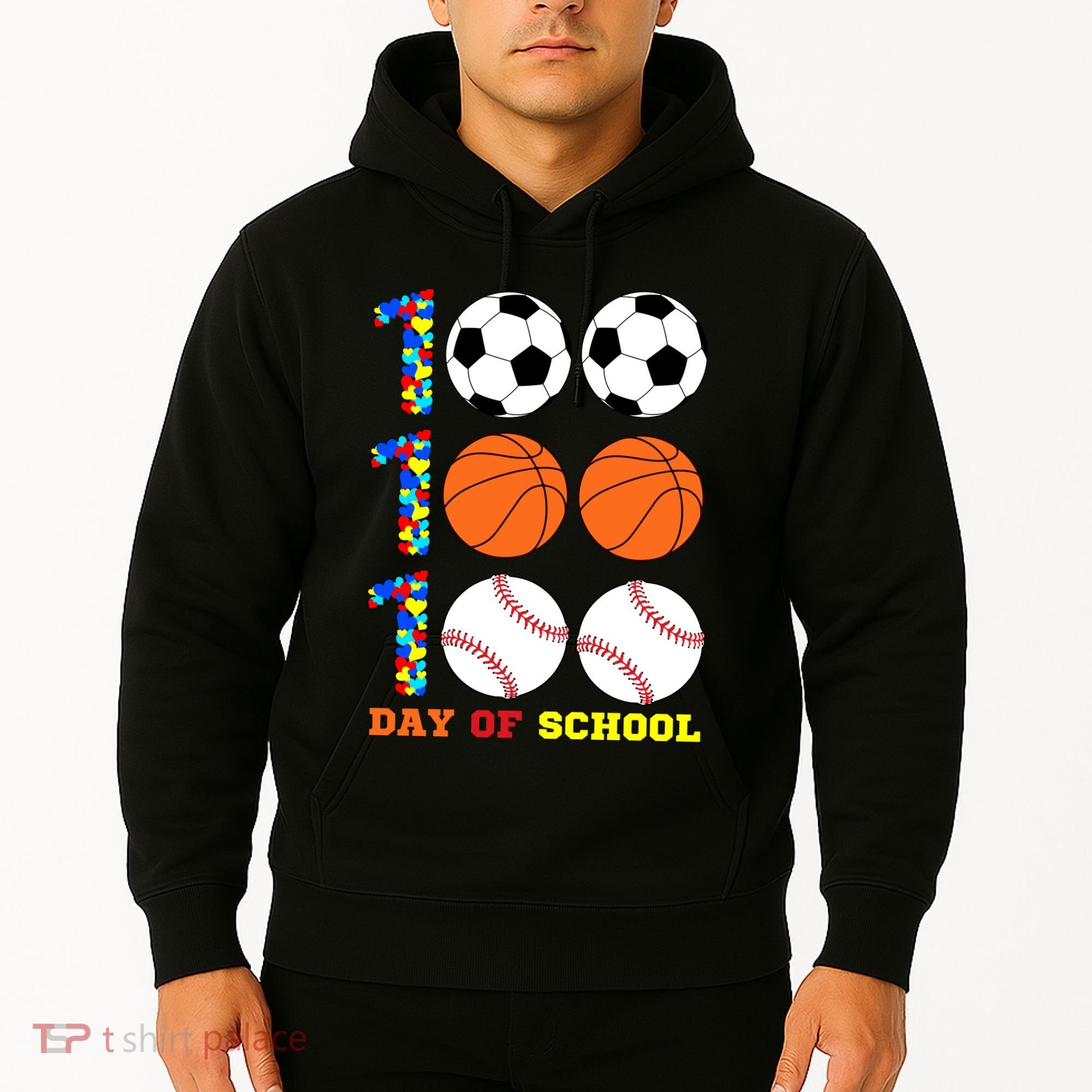 100 Day Of School Hoodie