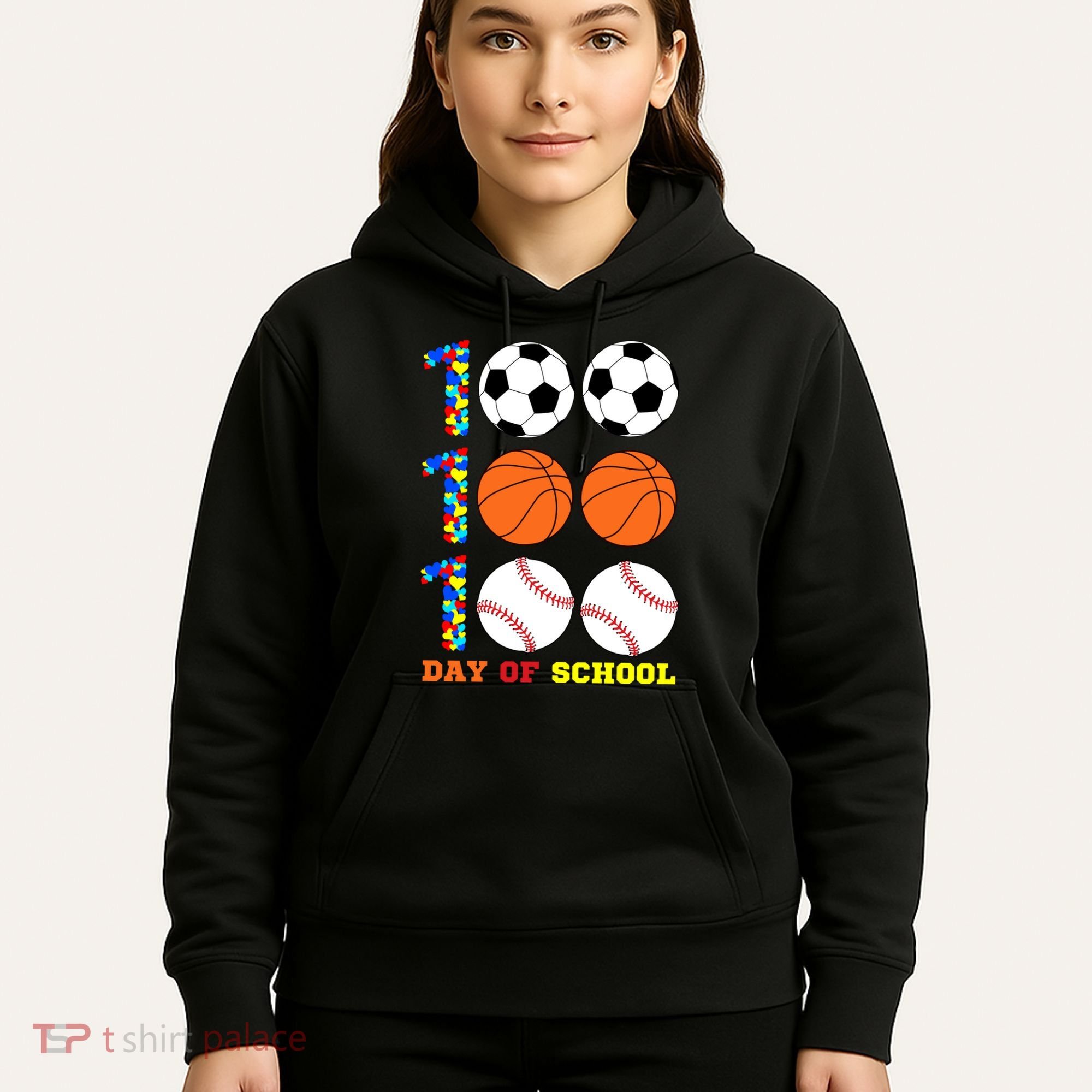 100 Day Of School Hoodie