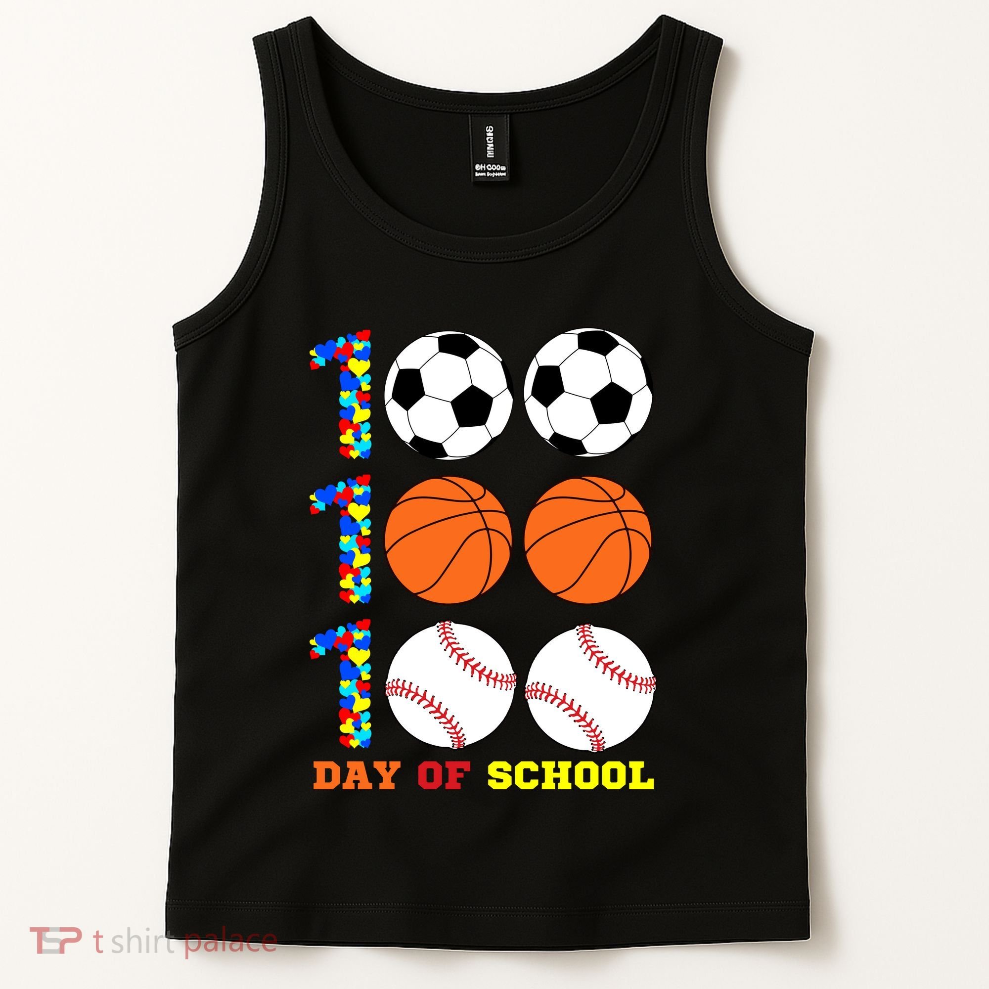 100 Day Of School Tank Top
