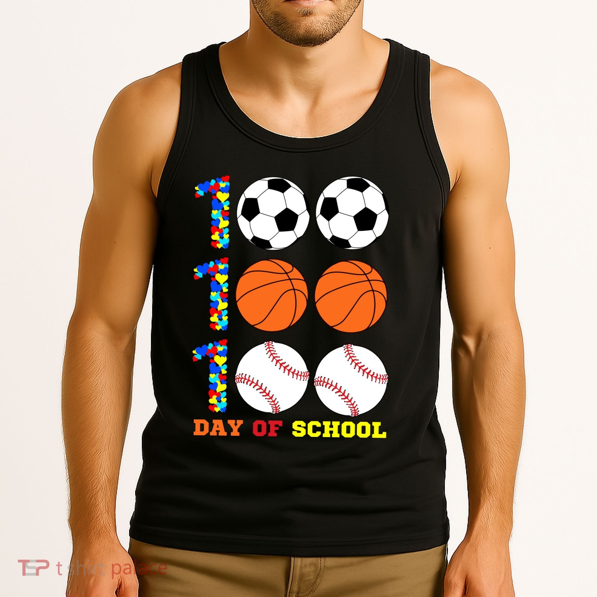 100 Day Of School Tank Top