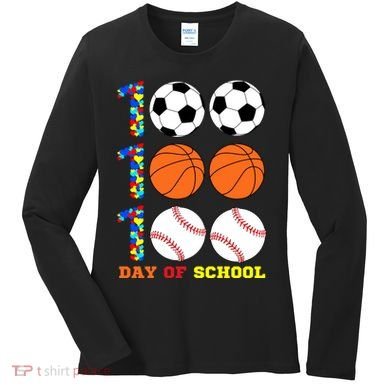 100 Day Of School Women's Long Sleeve Shirt