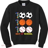 100 Day Of School Kids Sweatshirt thumb 0