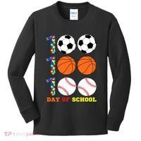 100 Day Of School Kids Long Sleeve Shirt thumb 0