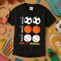 100 Day Of School Kids T-Shirt thumb 3