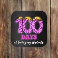 100 Days Of Loving My Students Teacher Celebration Coaster thumb 0