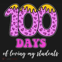 100 Days Of Loving My Students Teacher Celebration Coaster thumb 2