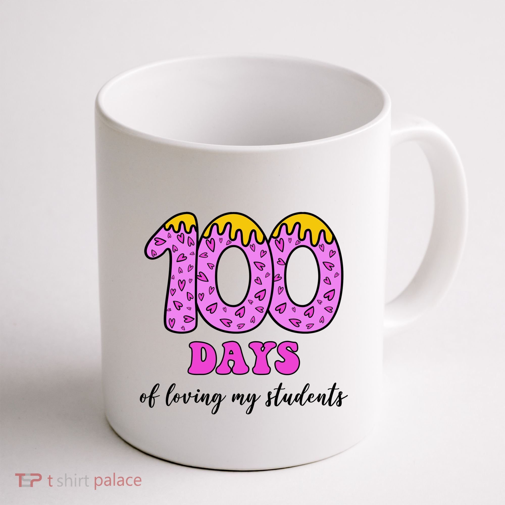 100 Days Of Loving My Students Teacher Celebration Coffee Mug
