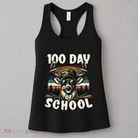100 Days Of School Deer Hunting Deer Camo Hipster Fun Women's Tank Top thumb 3
