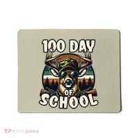 100 Days Of School Deer Hunting Deer Camo Hipster Fun Mousepad thumb 0