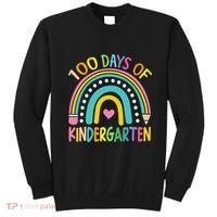 100th Day Of Kindergarten Teacher 100 Days Smarter Gift Sweatshirt thumb 0