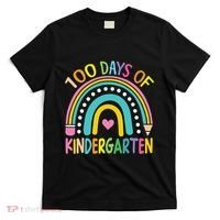 100th Day Of Kindergarten Teacher 100 Days Smarter Gift T-Shirt thumb 0
