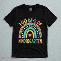 100th Day Of Kindergarten Teacher 100 Days Smarter Gift T-Shirt thumb 5