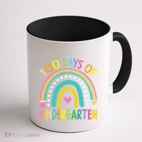 100th Day Of Kindergarten Teacher 100 Days Smarter Gift Coffee Mug thumb 1